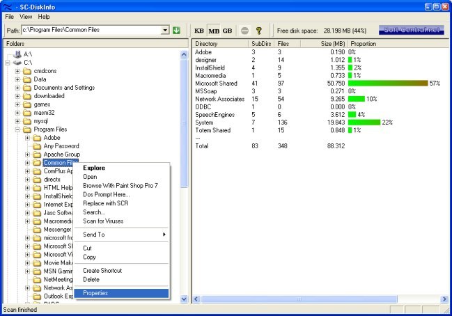 SC-DiskInfo Screenshot